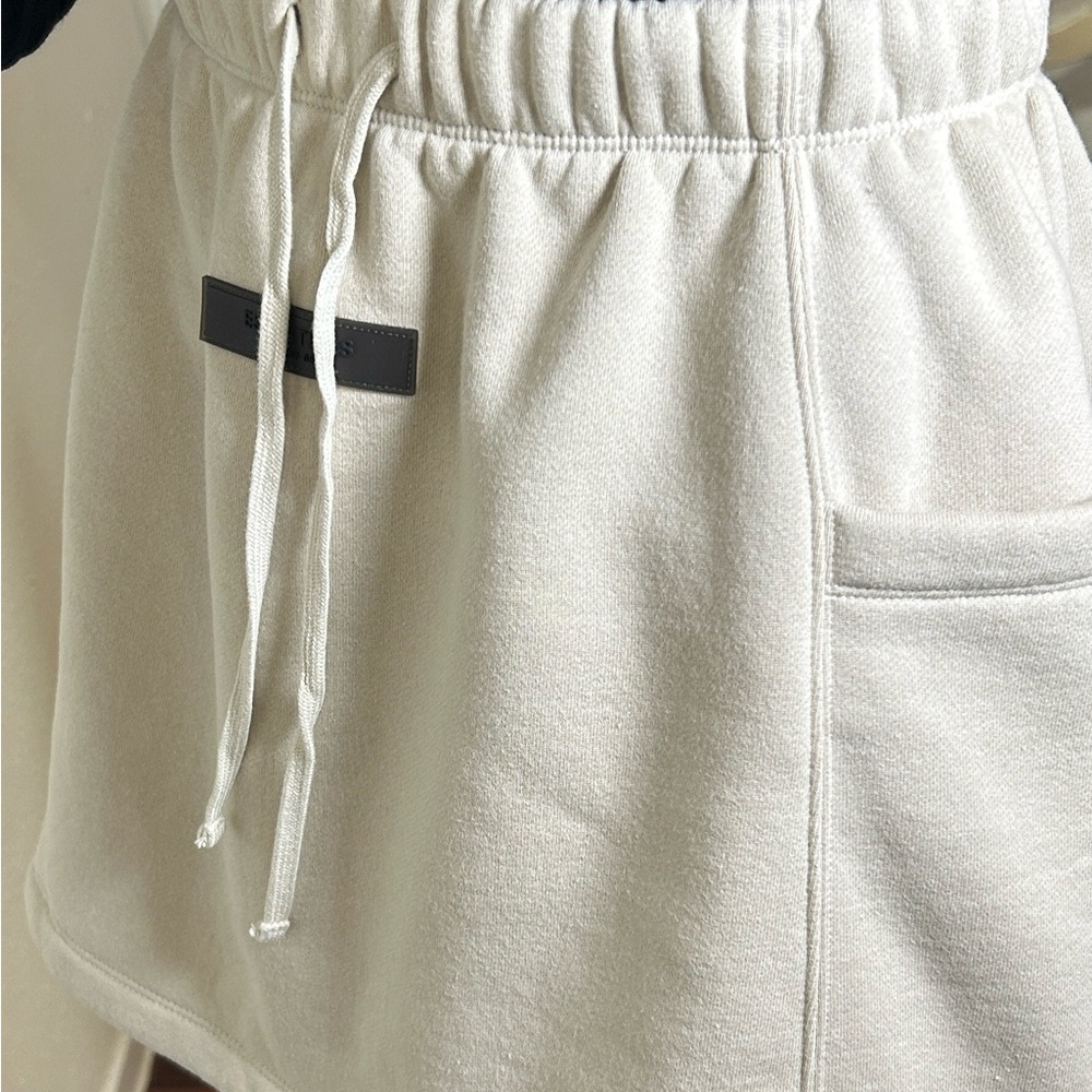 Essentials wheat miniwith Drawstring Waist - Picture 8 of 9
